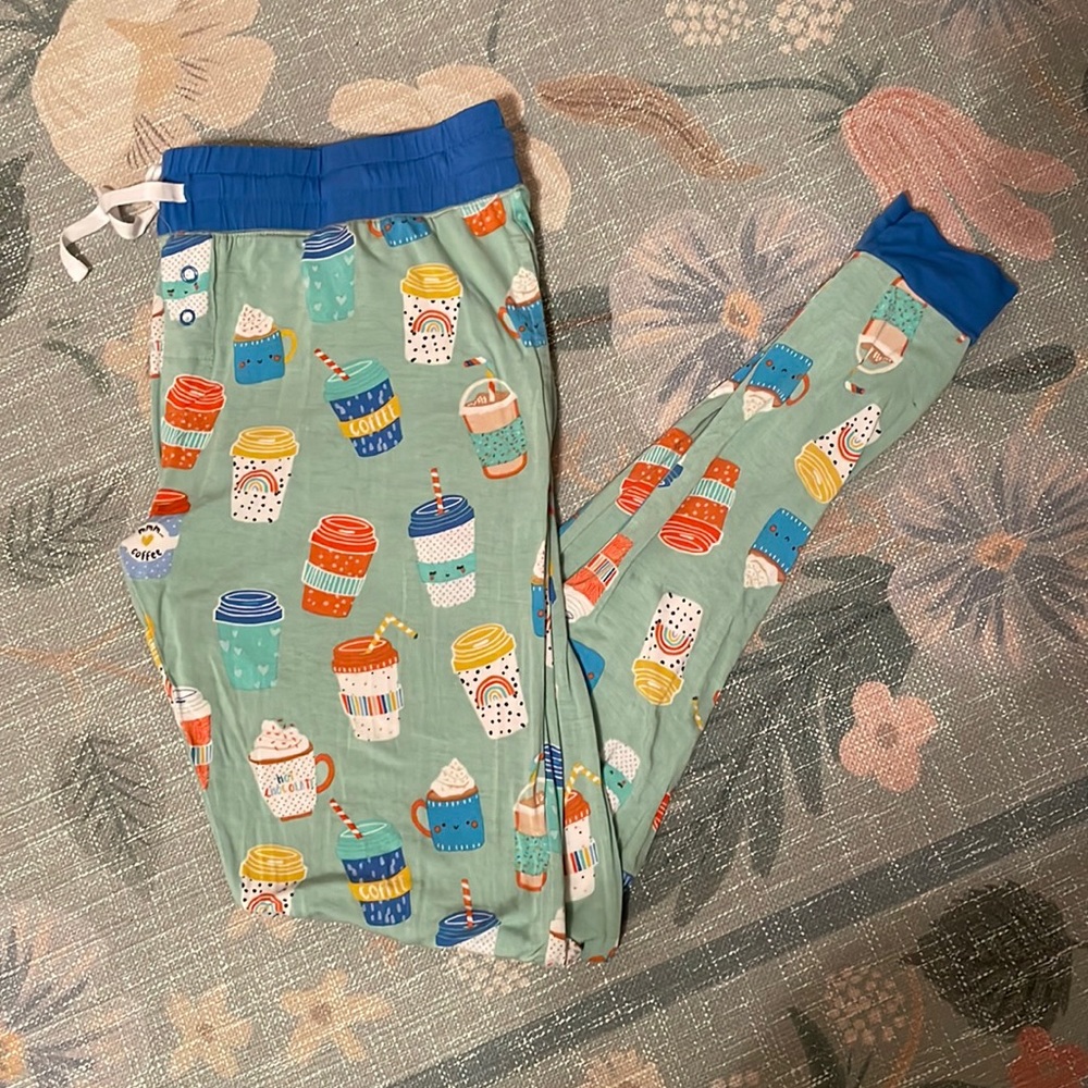 Little Sleepies Women’s PJ Pants in I love you a latte